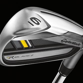 Speed Pocket sole of a TaylorMade RocketBladez 6-iron showing slot design